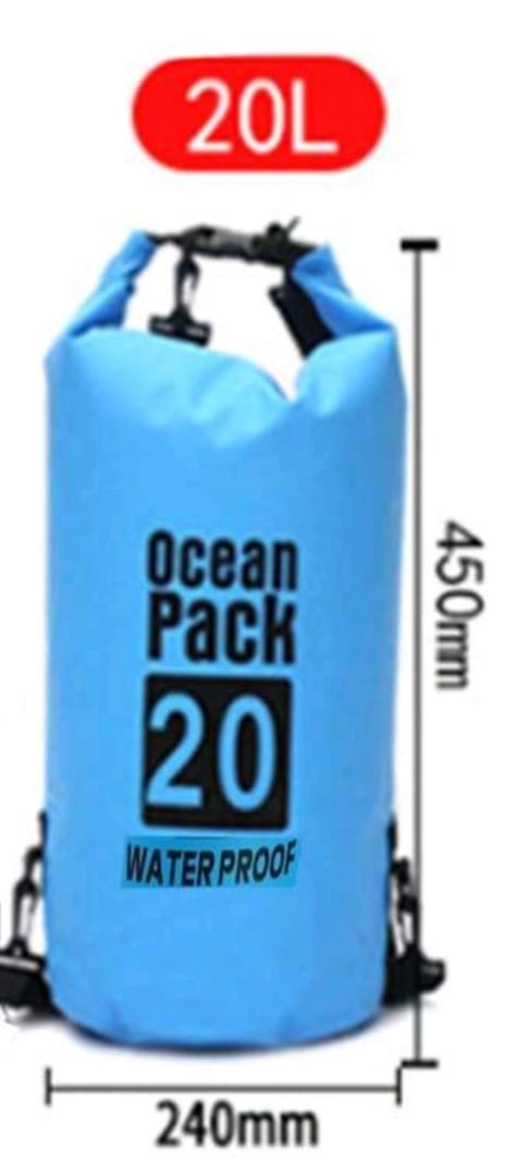 PACK 4C:    1 PLATAFORMA ENDEBLE FLOTANTE (3,55m x 1,83m) + BOLSA IMPERMEABLE DE 20L